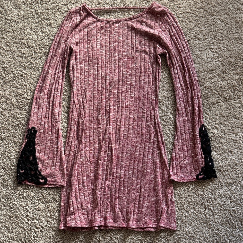 Love Crazy Pink Knit Top